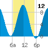 Cushing Island tide chart for Friday, February 12, 2021