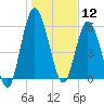Hickory Bluff tide chart for Sunday, January 12, 2025
