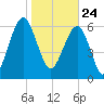 Distant Island tide chart for Sunday, January 24, 2021