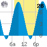 Distant Island tide chart for Sunday, March 28, 2021