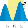 Distant Island tide chart for Tuesday, August 17, 2021