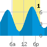Distant Island tide chart for Sunday, August 1, 2021