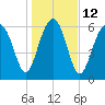 Distant Island tide chart for Thursday, January 12, 2023