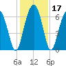 Distant Island tide chart for Sunday, December 17, 2023