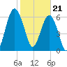 Distant Island tide chart for Sunday, January 21, 2024
