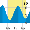 Distant Island tide chart for Friday, July 12, 2024