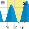 Distant Island tide chart for Sunday, July 21, 2024