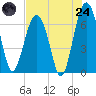 Distant Island tide chart for Thursday, July 24, 2025