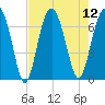 Distant Island tide chart for Tuesday, August 12, 2025