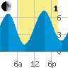 Distant Island tide chart for Friday, August 1, 2025