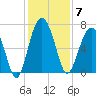 Distant Island tide chart for Sunday, December 7, 2025
