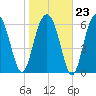 Distant Island tide chart for Friday, January 23, 2026