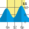 Divide Head tide chart for Sunday, August 11, 2024