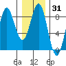 Palma Bay tide chart for Friday, January 31, 2025