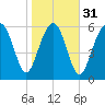 Dog Hammock tide chart for Wednesday, January 31, 2024