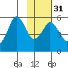 Dolgoi Island tide chart for Wednesday, January 31, 2024