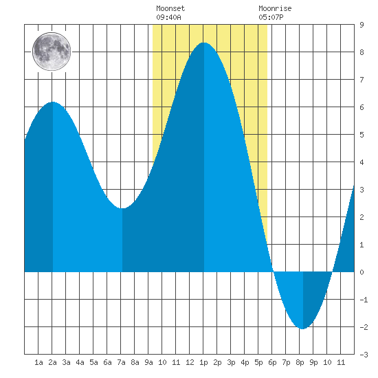 Dolgoi Island tide chart for Friday, November 15, 2024
