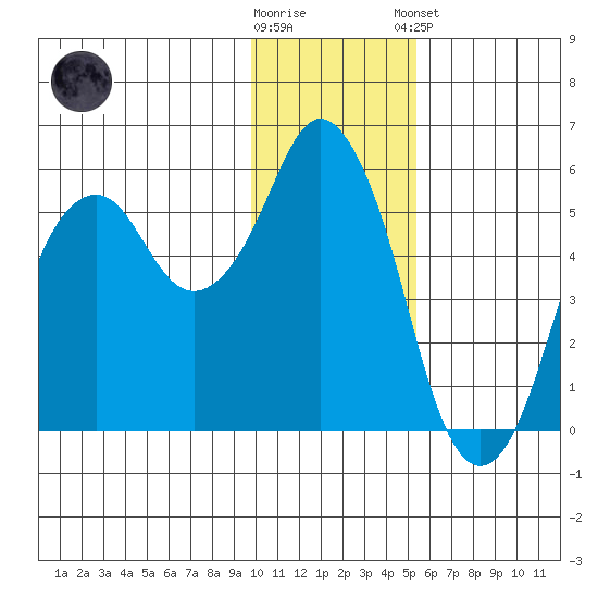 Dolgoi Island tide chart for Saturday, November 30, 2024