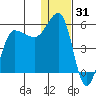 Dora Harbor tide chart for Tuesday, December 31, 2024