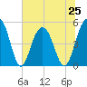 Duck Island tide chart for Tuesday, June 25, 2024