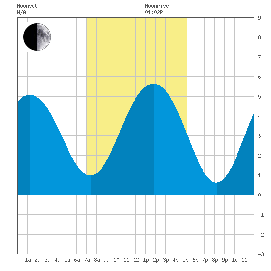 Duck Island tide chart for Friday, November 28, 2025