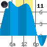 Dungeness tide chart for Thursday, January 11, 2024