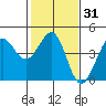 Ano Nuevo tide chart for Sunday, January 31, 2021