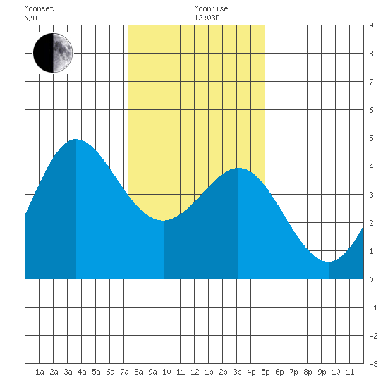 Ano Nuevo tide chart for Thursday, December 29, 2022