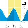 Ano Nuevo tide chart for Monday, February 12, 2024