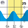 Ano Nuevo tide chart for Monday, March 25, 2024