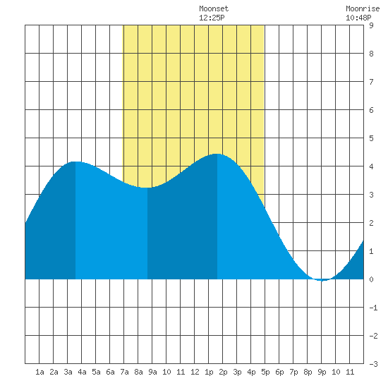 Ano Nuevo tide chart for Thursday, November 21, 2024