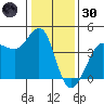Ano Nuevo tide chart for Monday, December 30, 2024