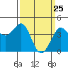 Ano Nuevo tide chart for Tuesday, March 25, 2025