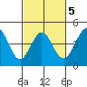 Ano Nuevo tide chart for Thursday, March 5, 2026