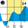 Ano Nuevo tide chart for Sunday, June 14, 2026