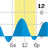 Dupont tide chart for Friday, January 12, 2024