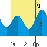 Duwamish Waterway tide chart for Friday, August 9, 2024