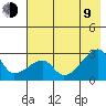 East Cove tide chart for Sunday, July 9, 2023