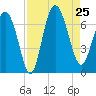 Egg Islands tide chart for Sunday, August 25, 2024