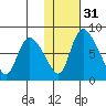 Apokak Creek Entrance tide chart for Wednesday, January 31, 2024