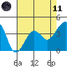 Elkhorn tide chart for Tuesday, May 11, 2021