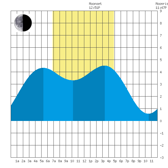 Elkhorn tide chart for Friday, November 22, 2024
