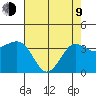 Elkhorn tide chart for Saturday, May 9, 2026