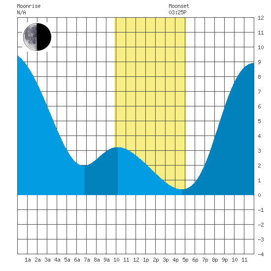 Estus Point tide chart for Friday, November 22, 2024