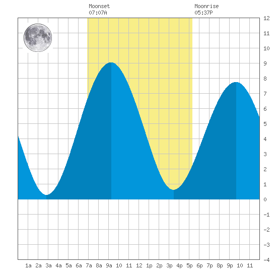 Euhaw Creek tide chart for Friday, November 19, 2021