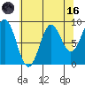 Falcon Arm tide chart for Wednesday, August 16, 2023