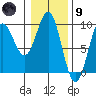 Falcon Arm tide chart for Friday, February 9, 2024