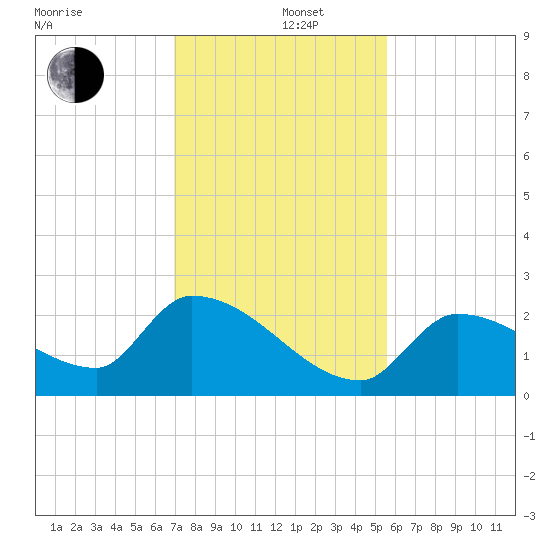 Flamingo tide chart for Thursday, December 11, 2025
