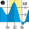 Florence tide chart for Tuesday, January 12, 2021