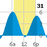 Folly Beach tide chart for Saturday, January 31, 2026